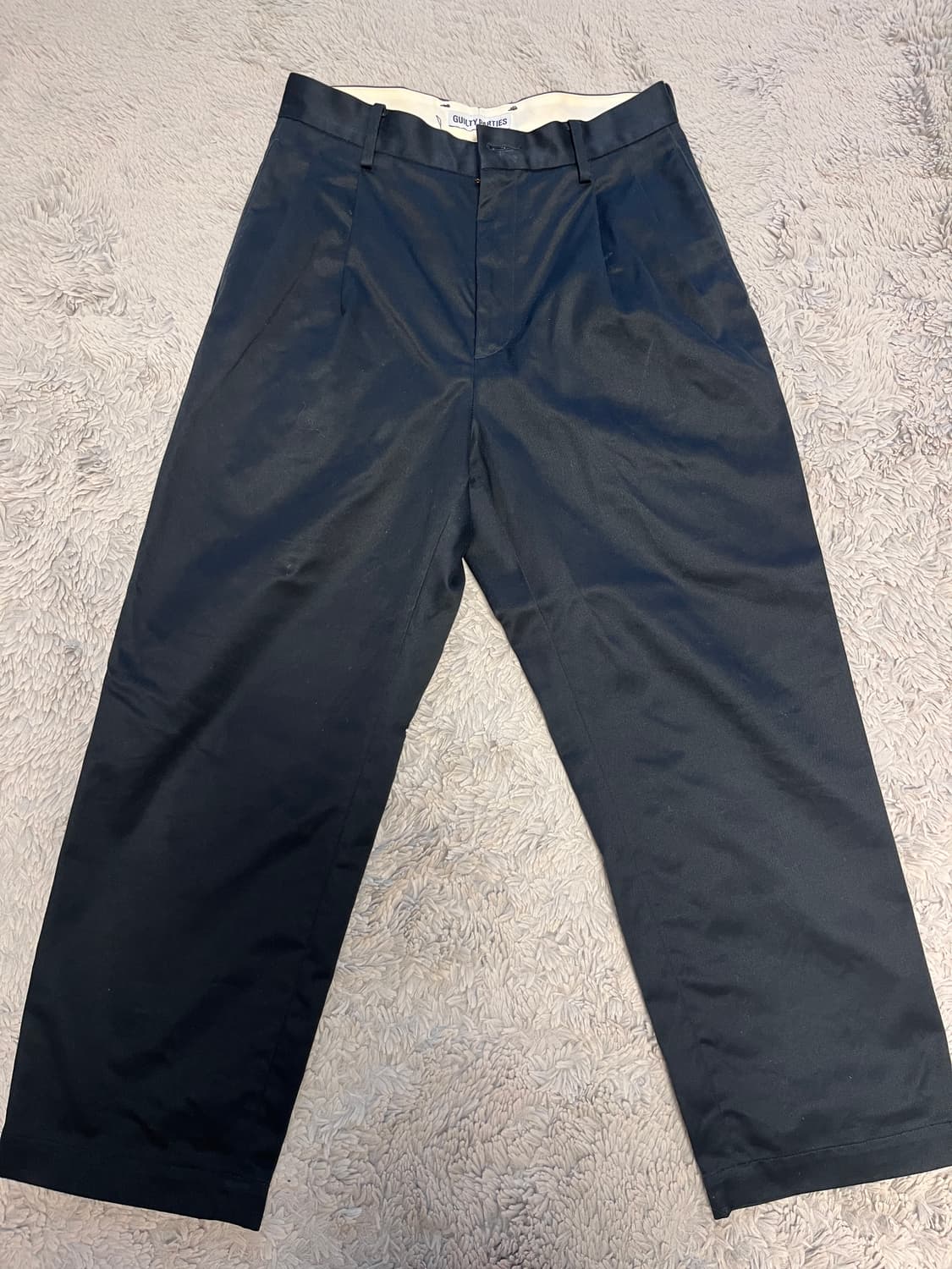 와코마리아 플리츠 팬츠 [S] 상품이미지1