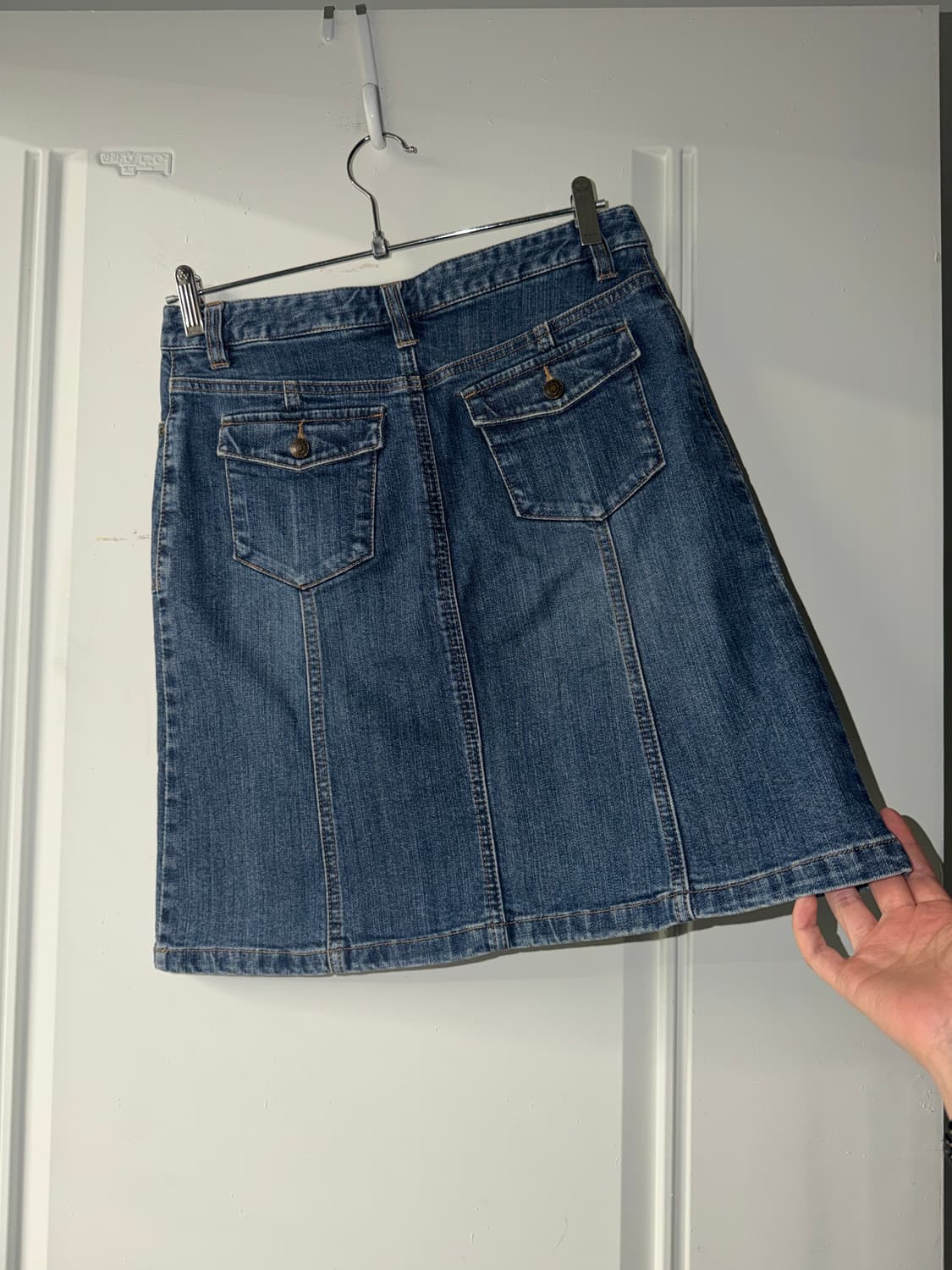 일본빈티지 포켓 청치마  상품이미지8