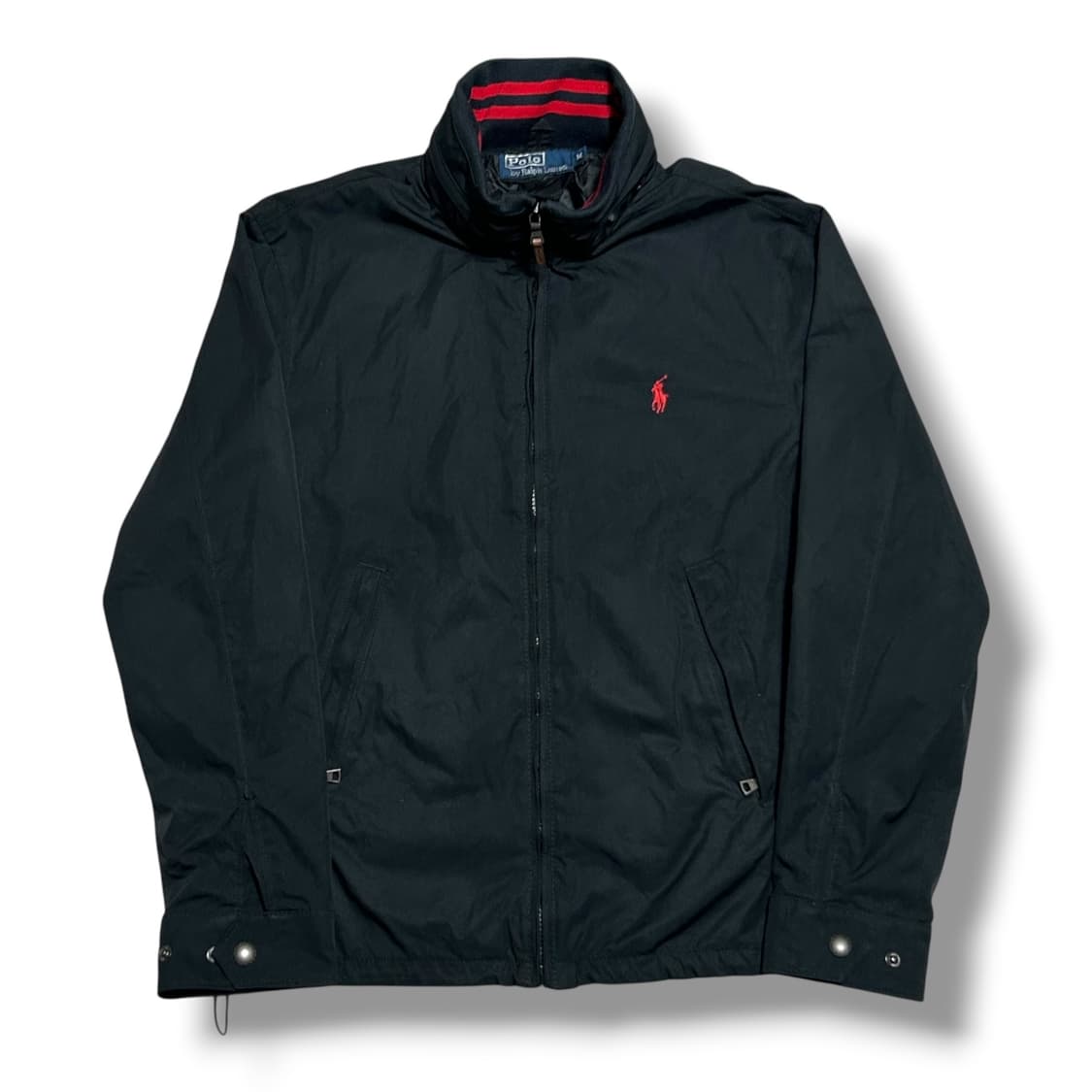 Polo Ralph Lauren 블랙 내장후드 바람막이 상품이미지1