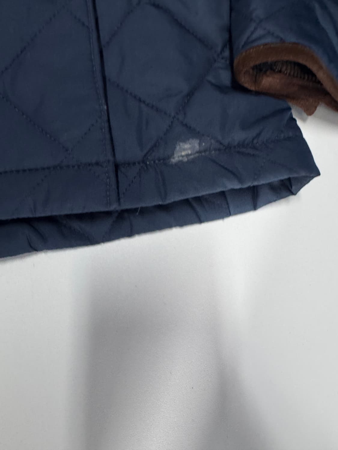 정품!! 폴로 랄프로렌 송아지 가죽 암패치 퀄팅 자켓 L ~ XL 상품이미지7