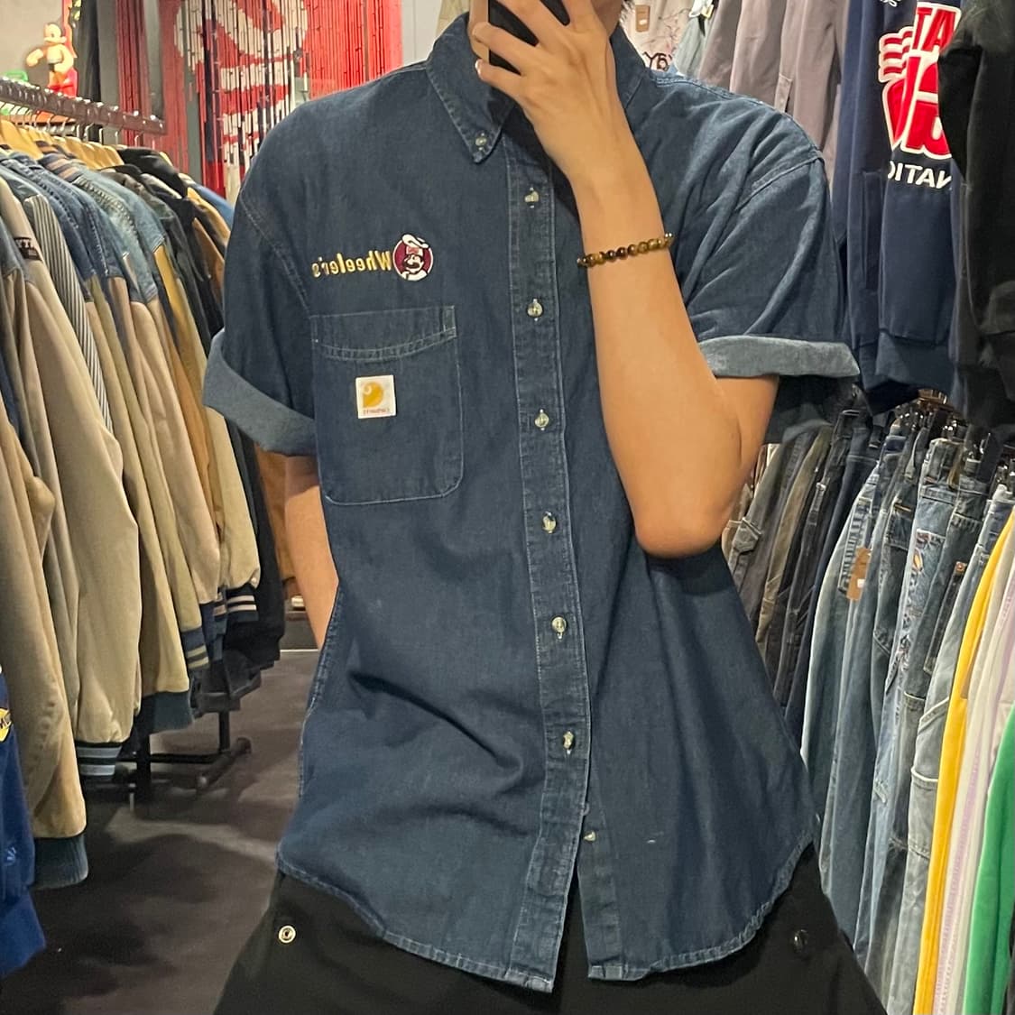 [IM] carhartt 칼하트 진청 반팔셔츠 상품이미지3