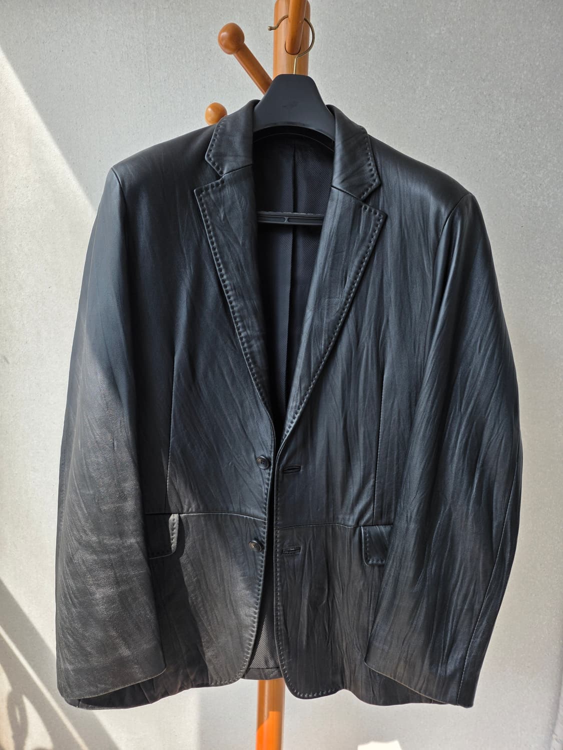 까르뜨블랑슈 가죽자켓 상품이미지1