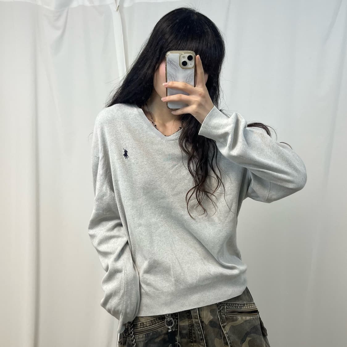 Polo Ralph Lauren grey knit  상품이미지1