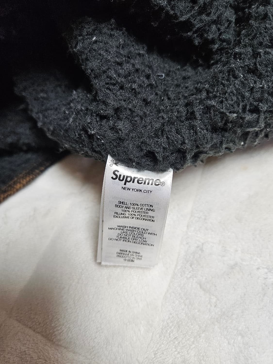 슈프림 라인드 플란넬 스냅 셔츠 자켓 23FW 상품이미지5