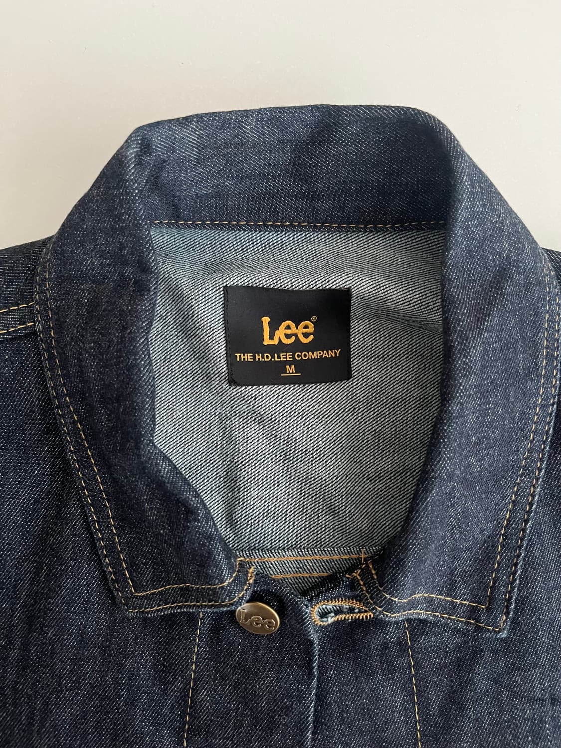 M) 리 LEE 생지 데님 트러커 자켓 상품이미지4