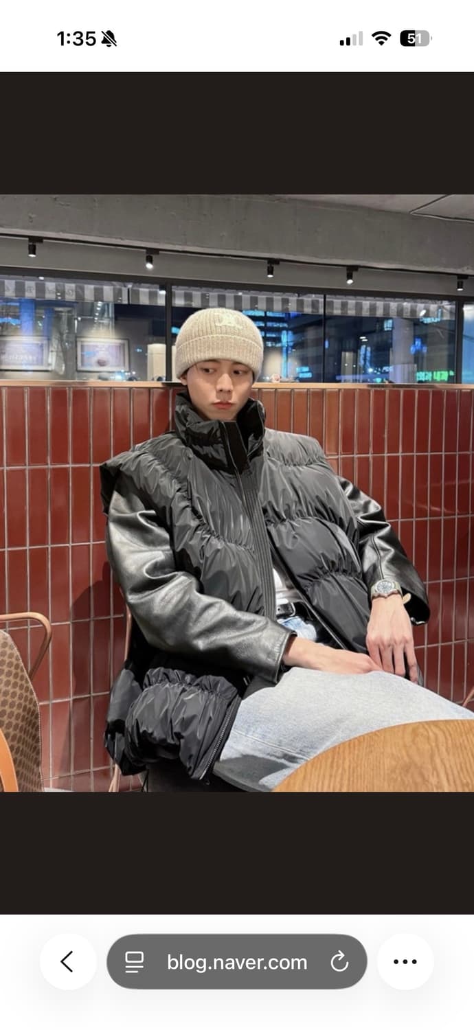 아더에러 아렌패딩조끼 L사이즈 상품이미지4