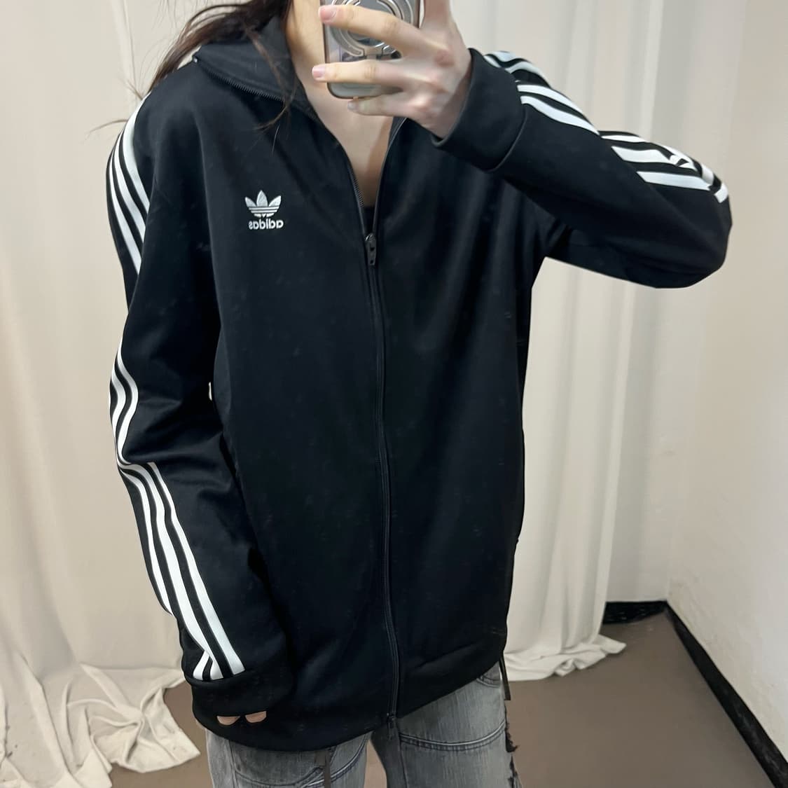 Adidas black Beckenbauer two-way jersey 상품이미지3