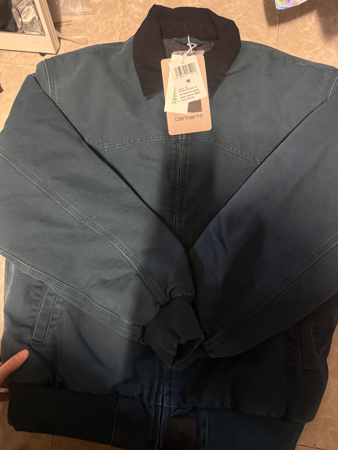 M사이즈 칼하트WIP 산타페 딥라군 상품이미지1