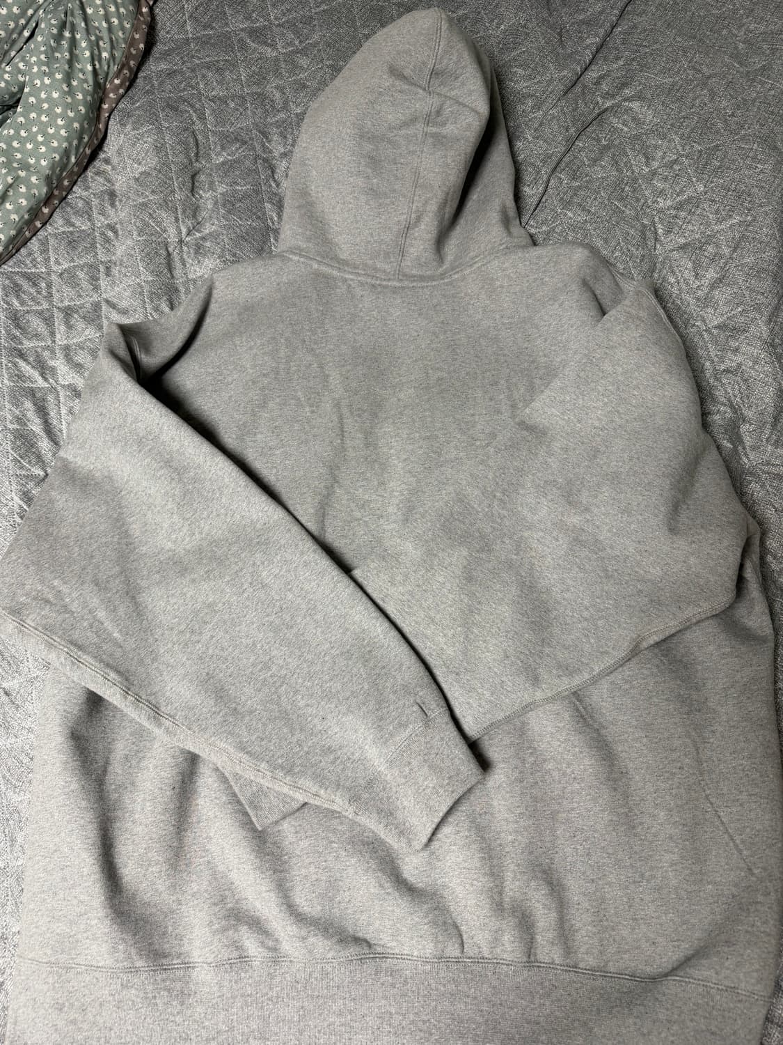 나이키x스투시 후드 그레이 xxl 상품이미지4