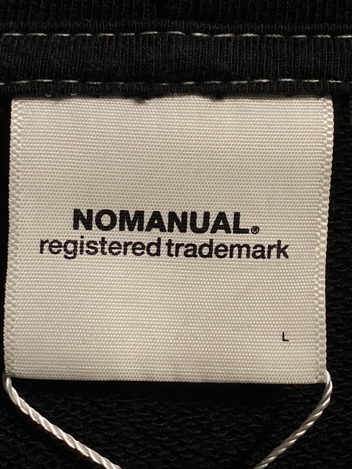 노매뉴얼 로고 집업 후디 상품이미지4