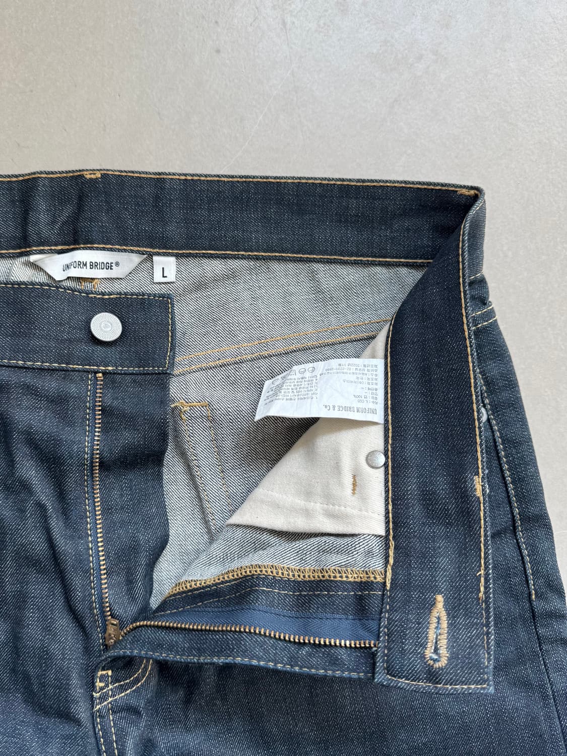 Uniform Bridge Selvedge Denim Pants (L) 상품이미지4