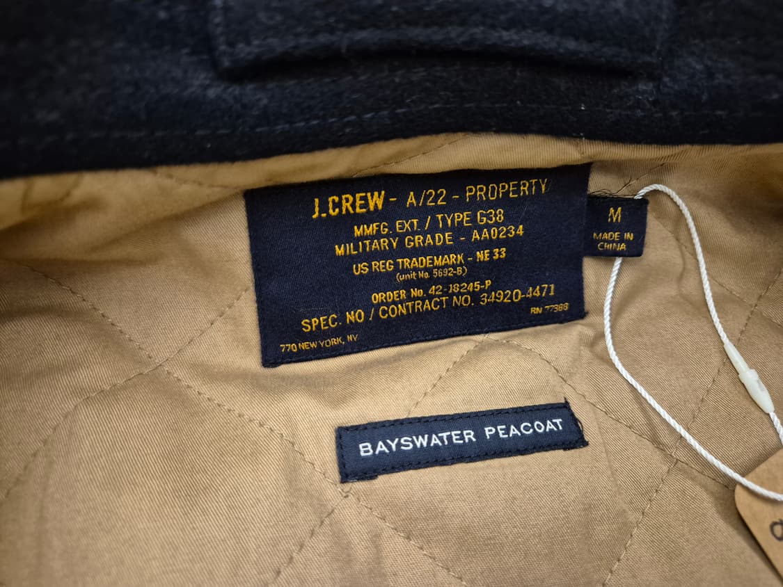J.CREW BAYSWATER 피코트 상품이미지7