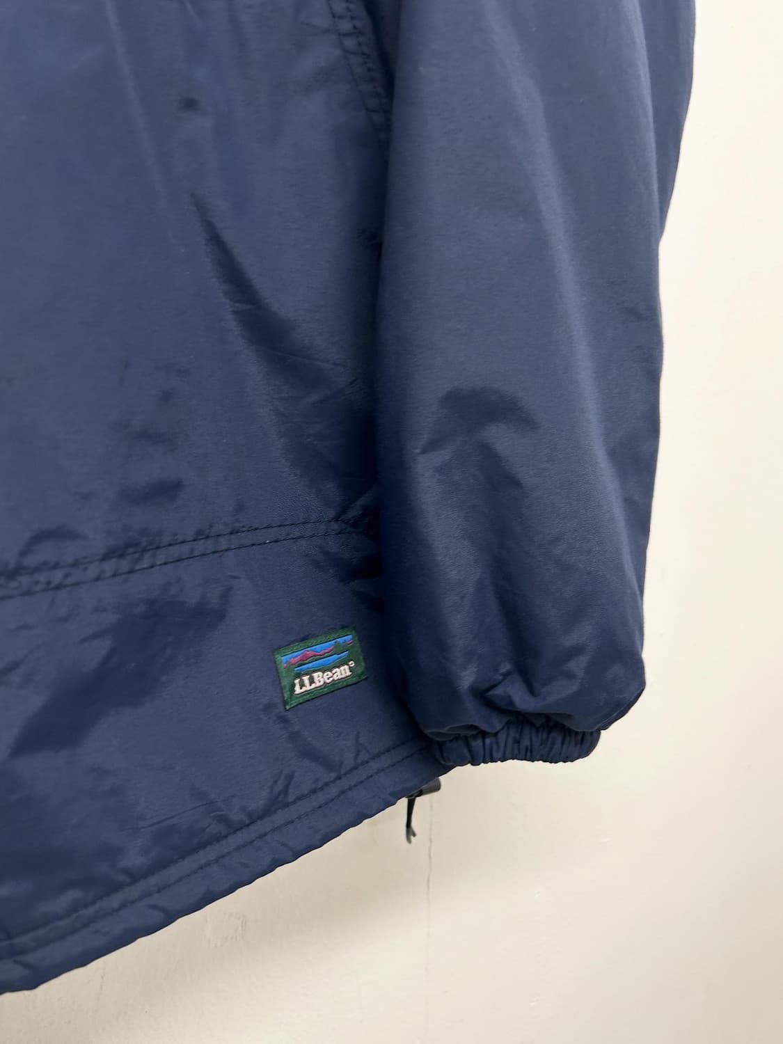 L.L.Bean 아노락 후드 바람막이 네이비(made in usa) 상품이미지3