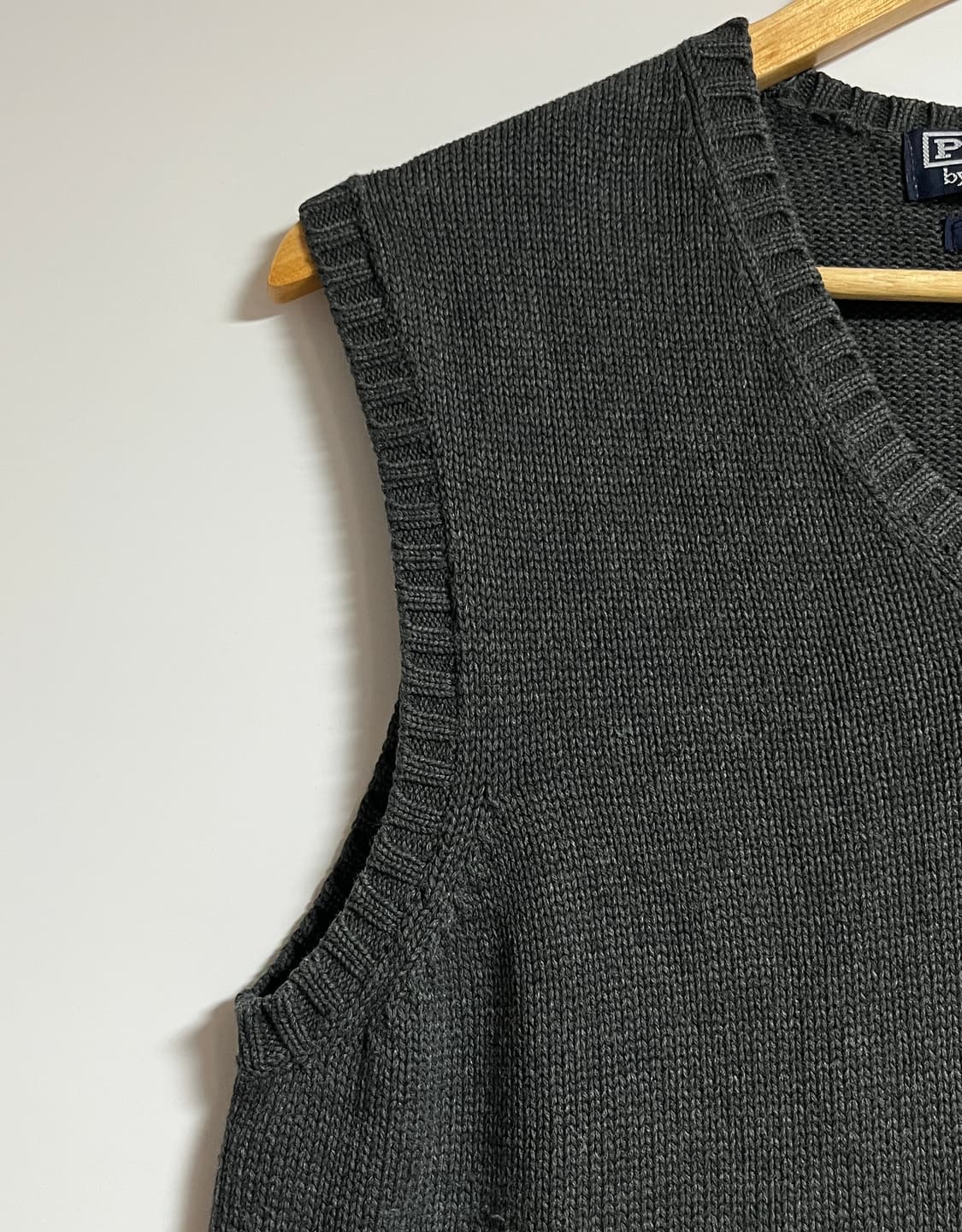 공용 폴로랄프로렌 버건디포니 니트 베스트 조끼 프리 상품이미지4