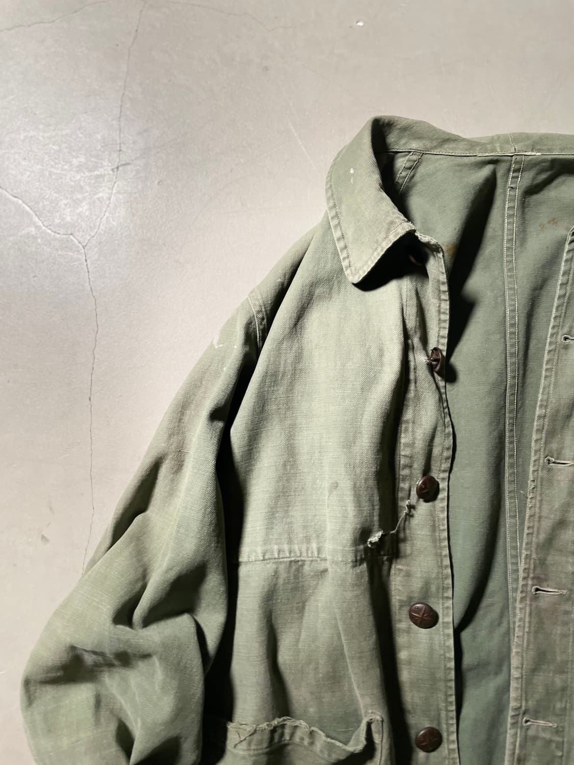60’s French Military Utility Work Jacket 상품이미지2