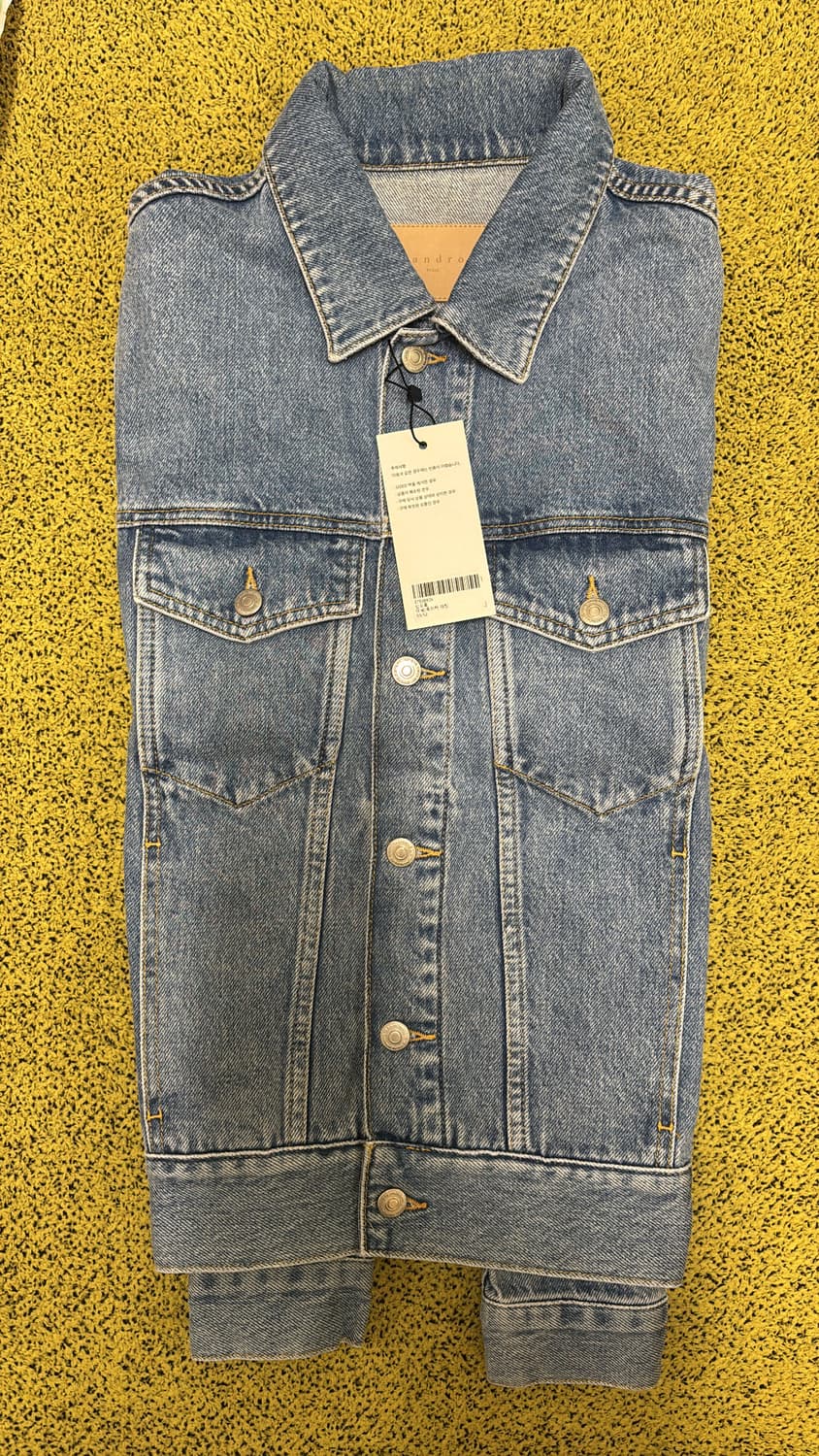 산드로 님 트러커 데님 자켓 상품이미지3