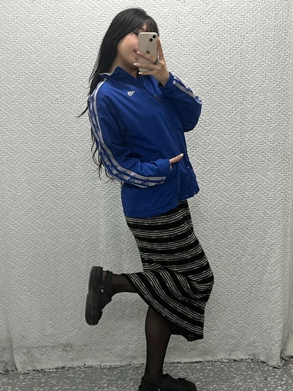 아디다스 사이드로고 윈드러너 바람막이 집업 L C06452 상품이미지1