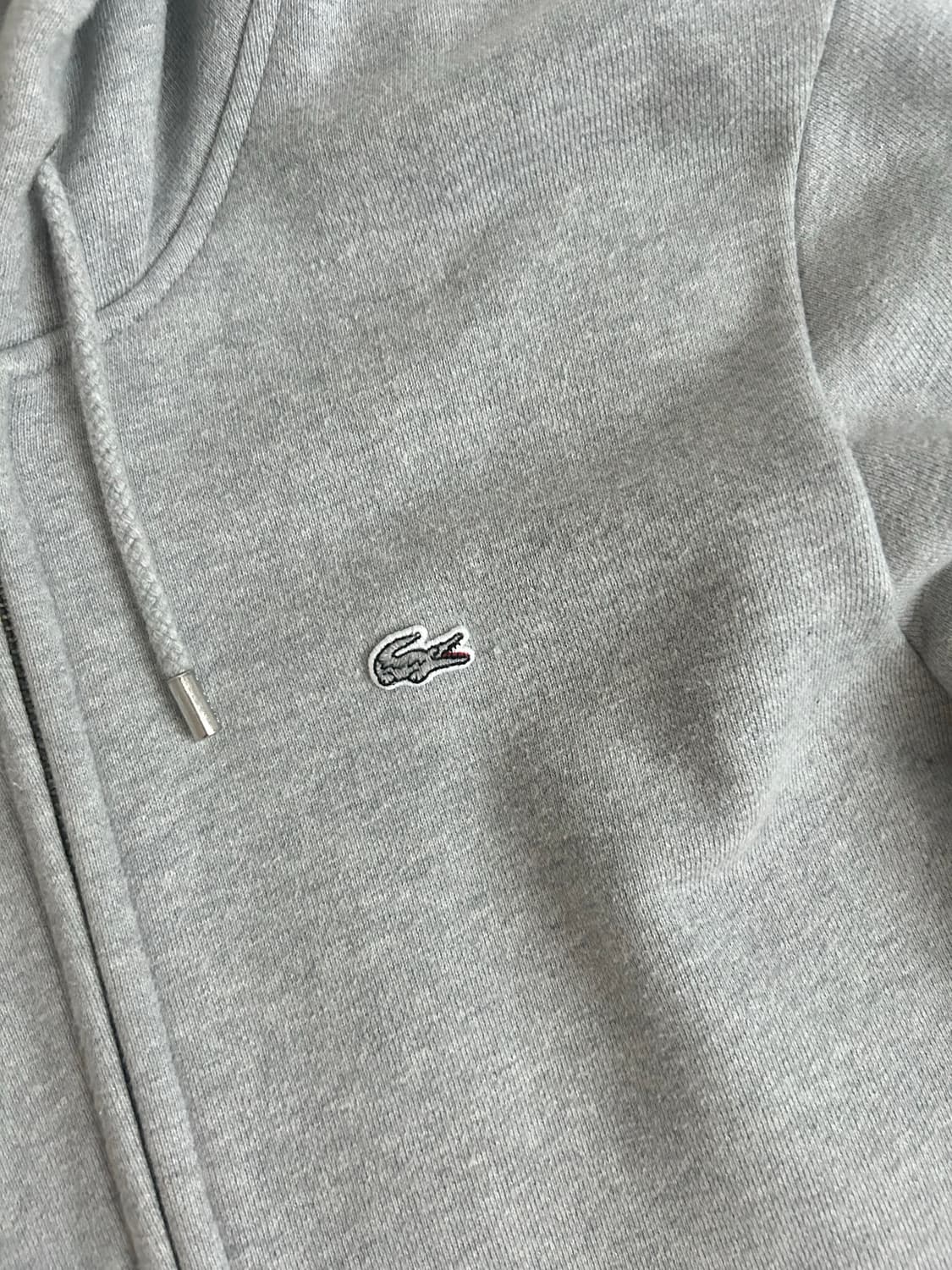 라코스테 그레이 후드집업 상품이미지3