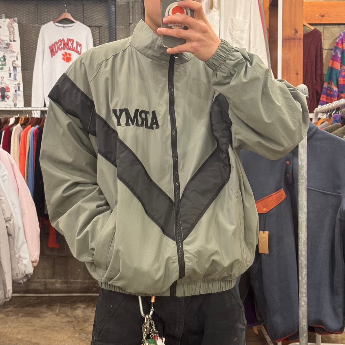 새상품 밀리터리 IPFU 바람막이 (M/L) 상품이미지2