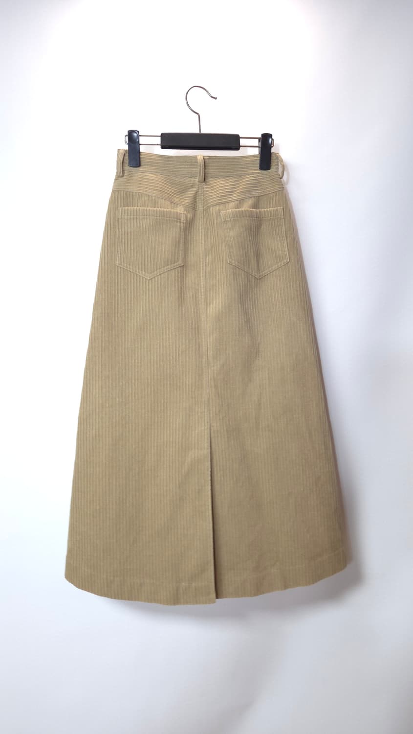 한섬 톰그레이하운드 코듀로이 A라인 롱스커트 S사이즈 상품이미지3