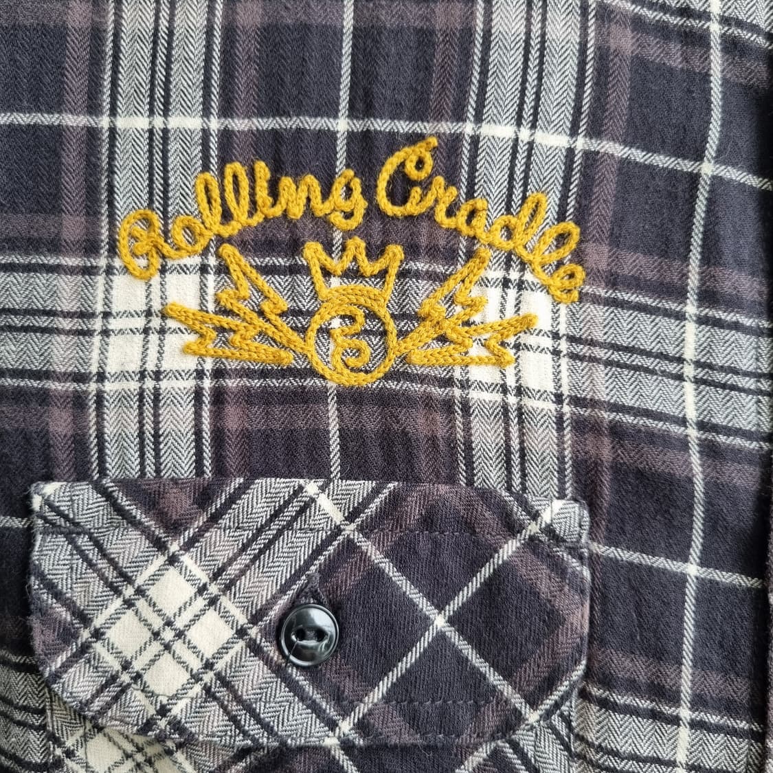 롤링 크래들 ROLLING CRADLE 체크 원피스 1960 상품이미지4