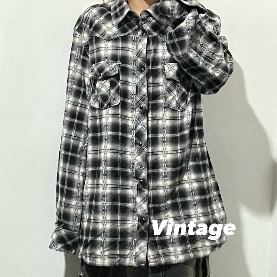 펑크 웨스턴 셔츠 상품이미지1