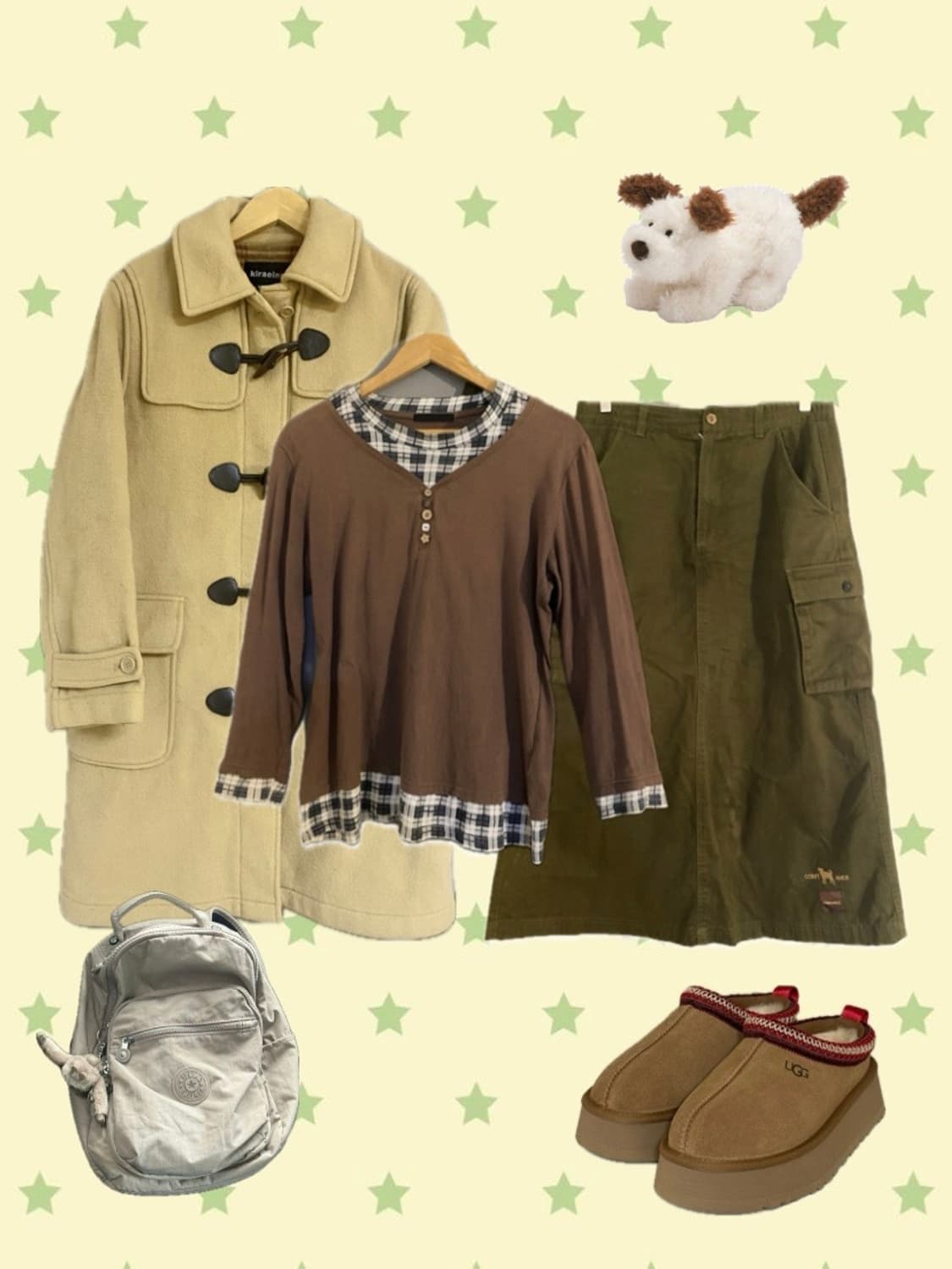 🐶(떡코 추가)일본 빈티지 모리걸 너드 아메카지 코디set🐶 상품이미지1