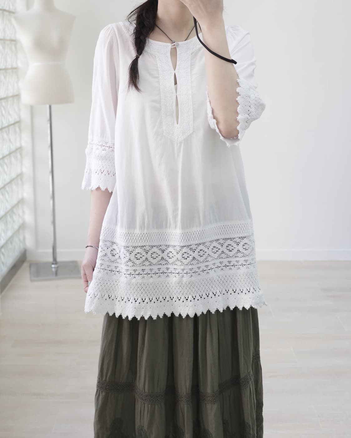  natural beauty basic blouse 상품이미지1