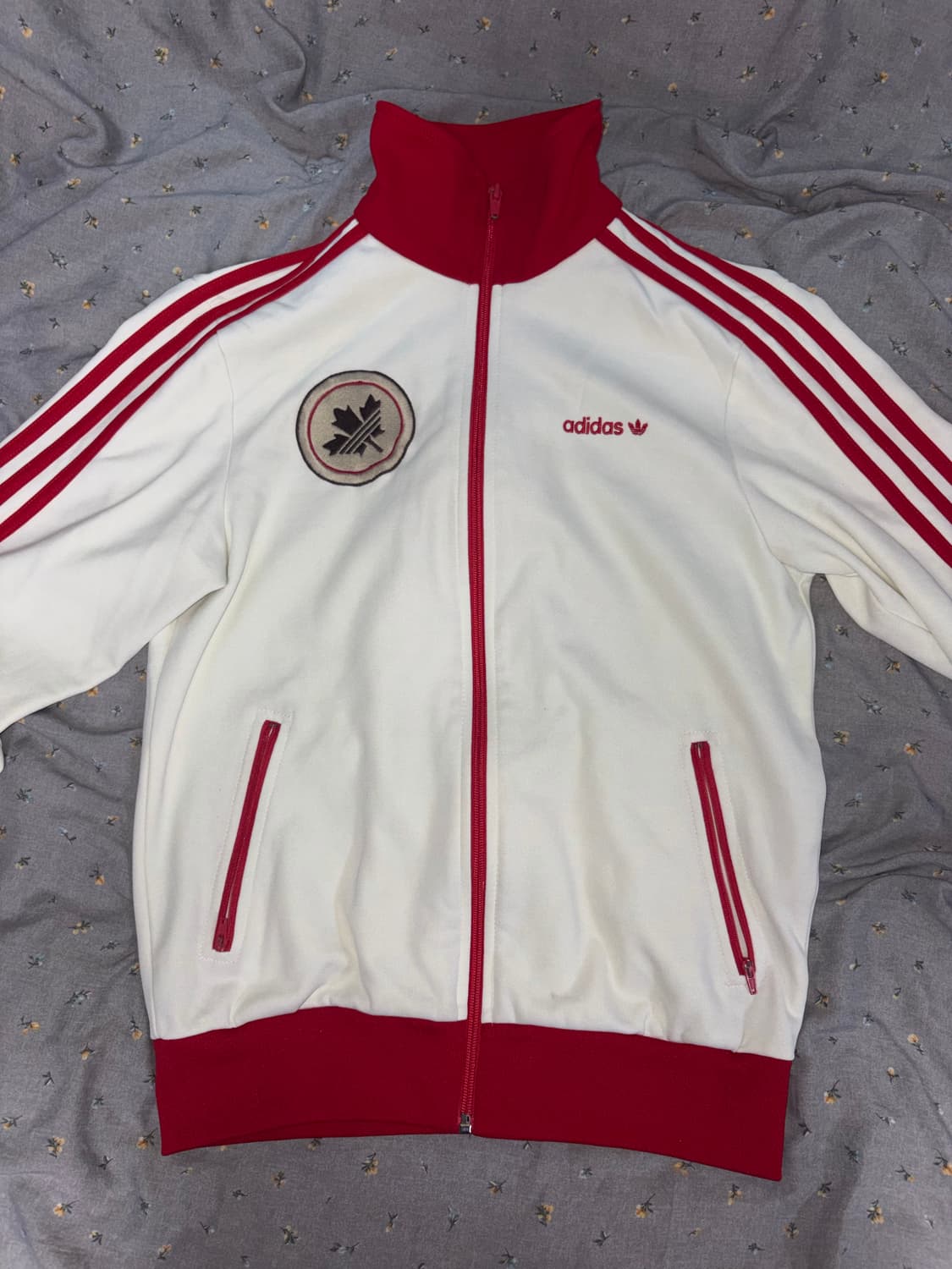 빈티지) adidas 아디다스 대대장 캐나다 져지 90 트랙탑 상품이미지2