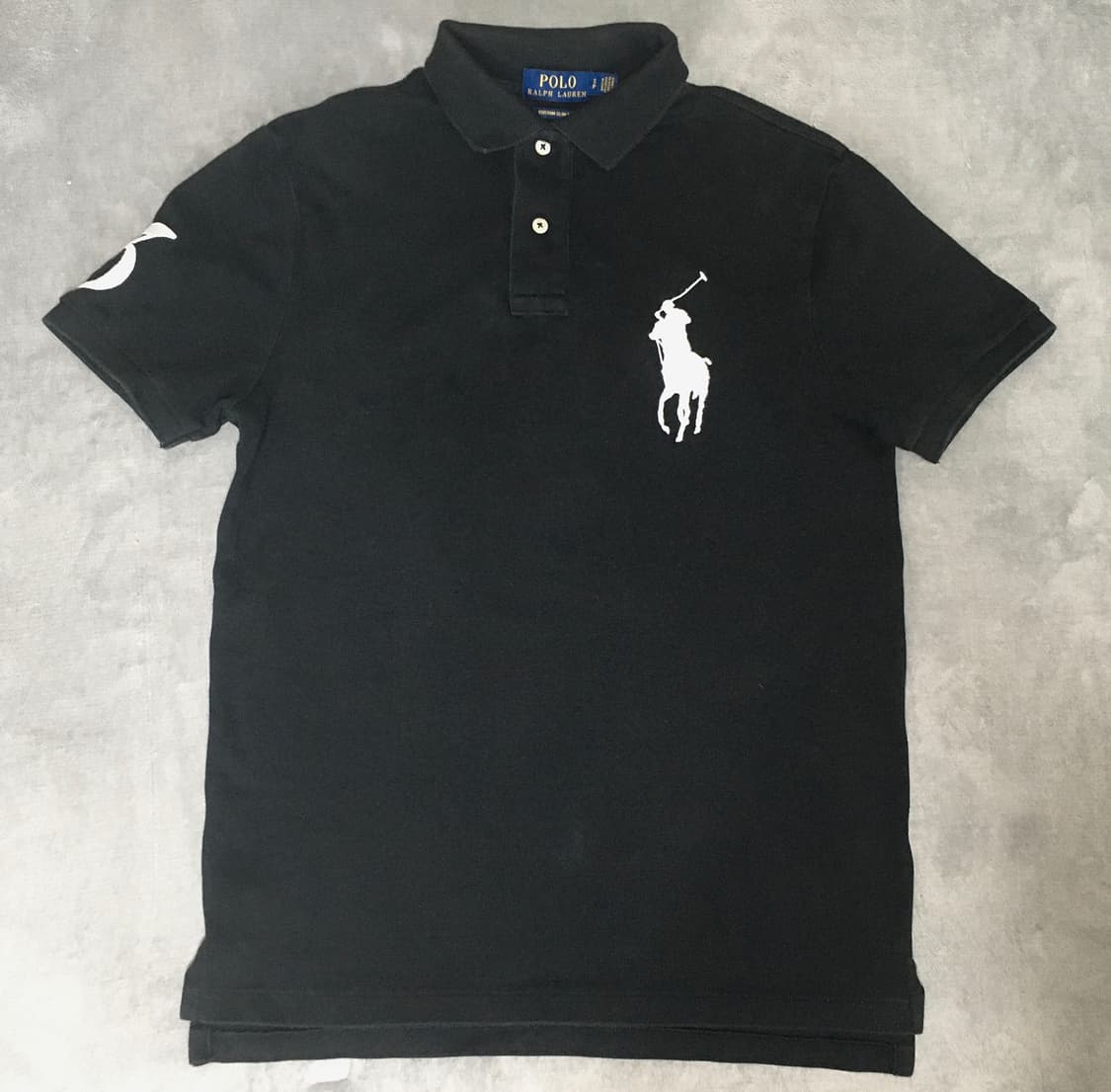 폴로 랄프로렌 빅포니 검흰 상품이미지1