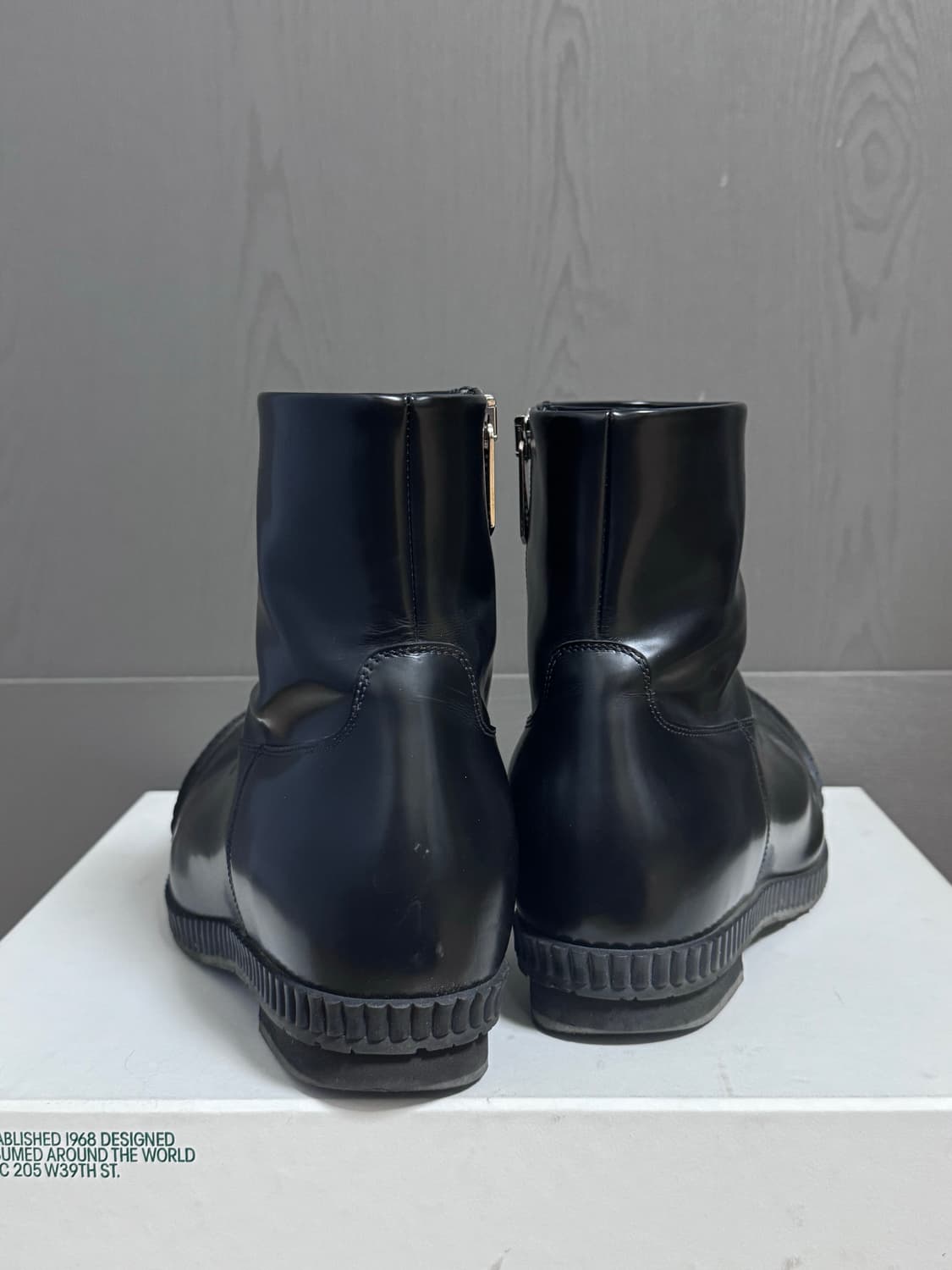 라프시몬스 205w39nyc 파이어맨 러버토 부츠 상품이미지5