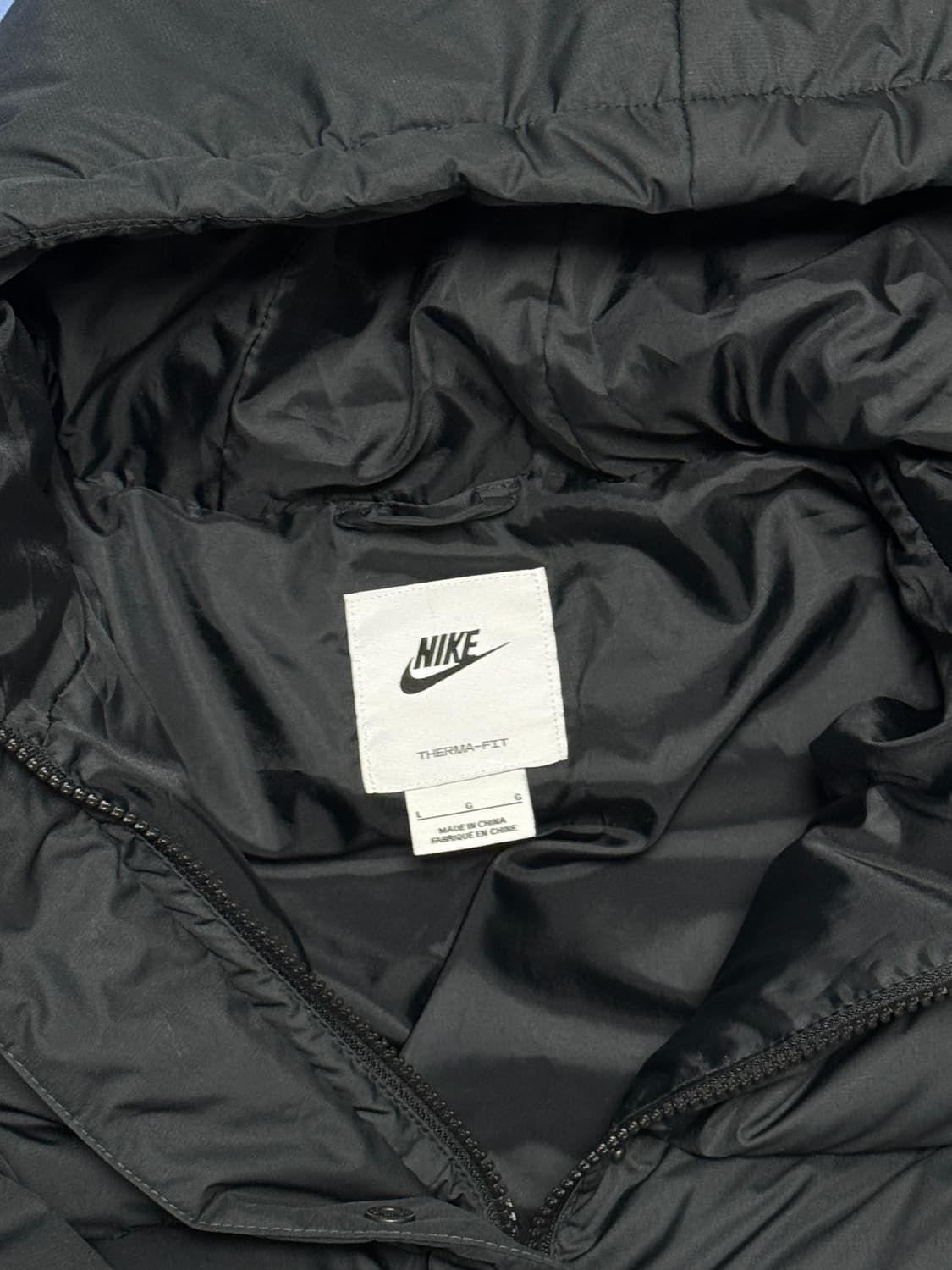 나이키 스포츠웨어 메트로 써마 핏 루즈 핏 후드 패딩 재킷 L사이즈 상품이미지5
