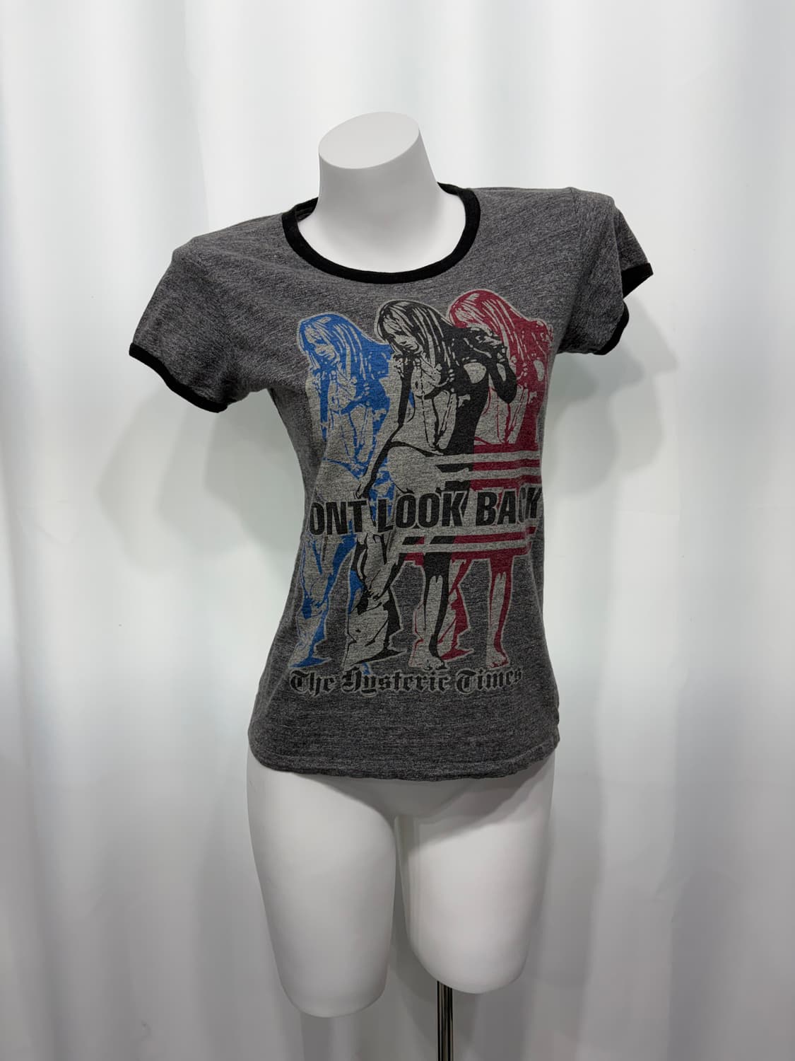 🎸Hysteric Glamour 그레이 프린팅 티셔츠🎸 상품이미지5