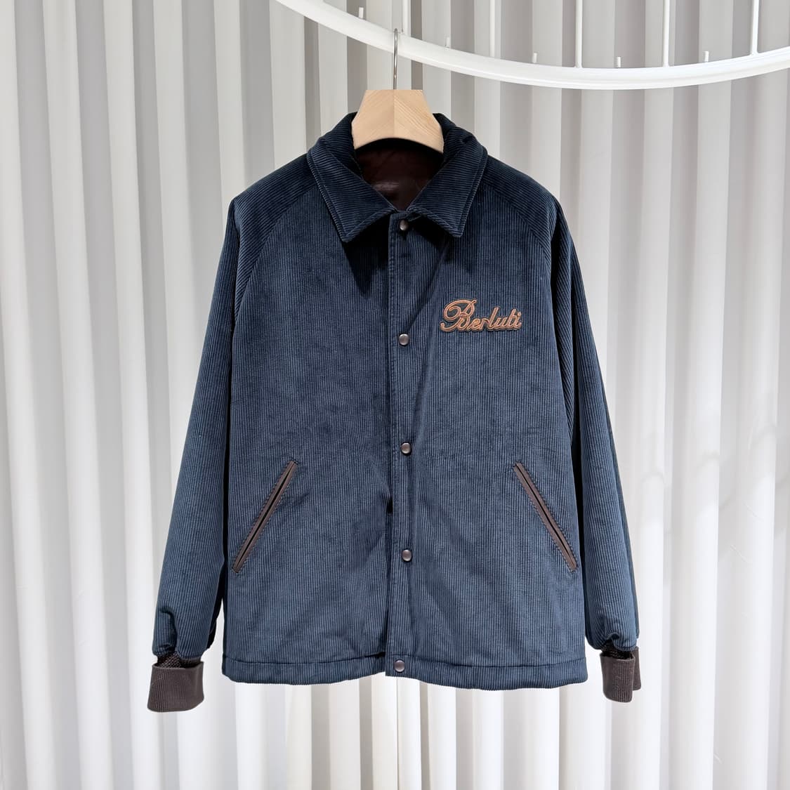 (A+/48) / 벨루티 코듀로이 코치자켓 상품이미지1