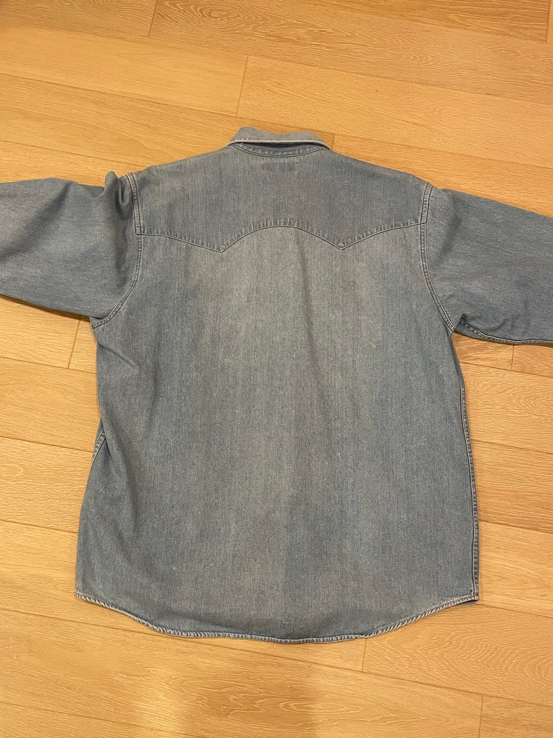 Lee 빈티지 리 데님 웨스턴 셔츠 L 상품이미지2