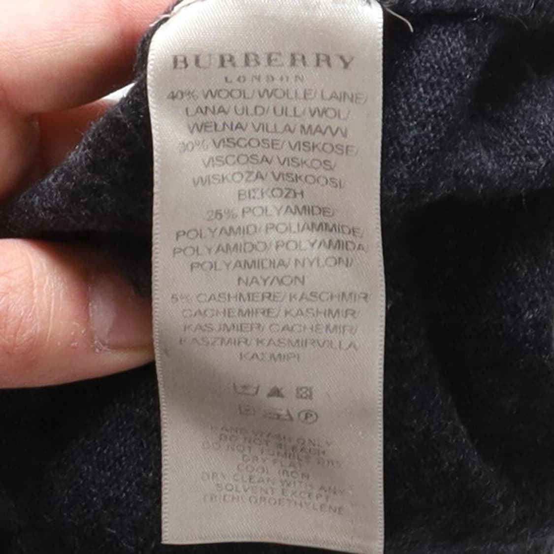 버버리 Burberry Arm Patch Wool Knit 

 상품이미지8