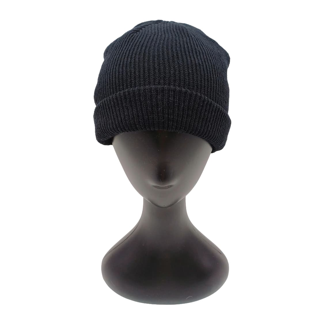 겨울 빈티지 블랙 무지 숏 비니 [BF10445-154-41] 상품이미지1