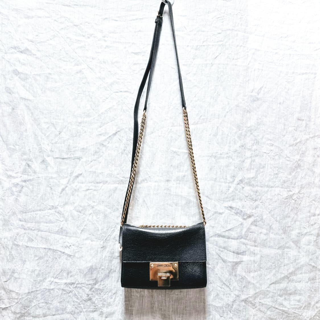 지미추 레더 체인 숄더백 미니백 투웨이백 가방 핸드백 /상태좋음 상품이미지3
