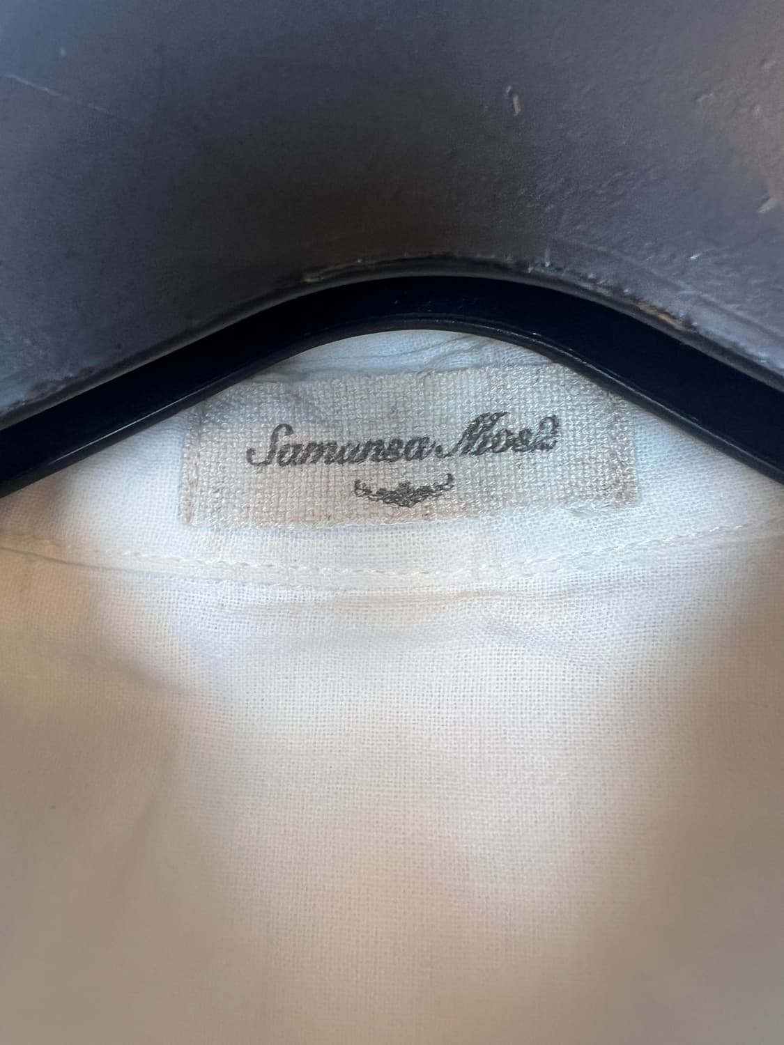 SAMANSA MOS2 린넨 셔츠 원피스 F 상품이미지3