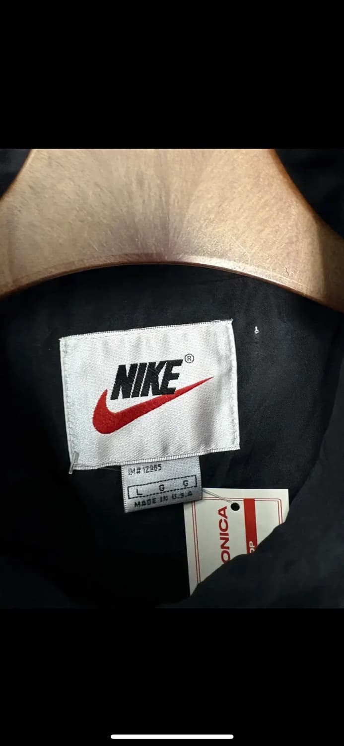 나이키 센터 스우시  올드스쿨 아노락 웜업 블랙 자켓 H2322 상품이미지5