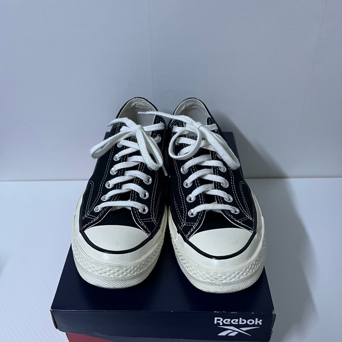 [정품, 275, 상태 우수] 컨버스 척 70 로우 블랙 상품이미지2