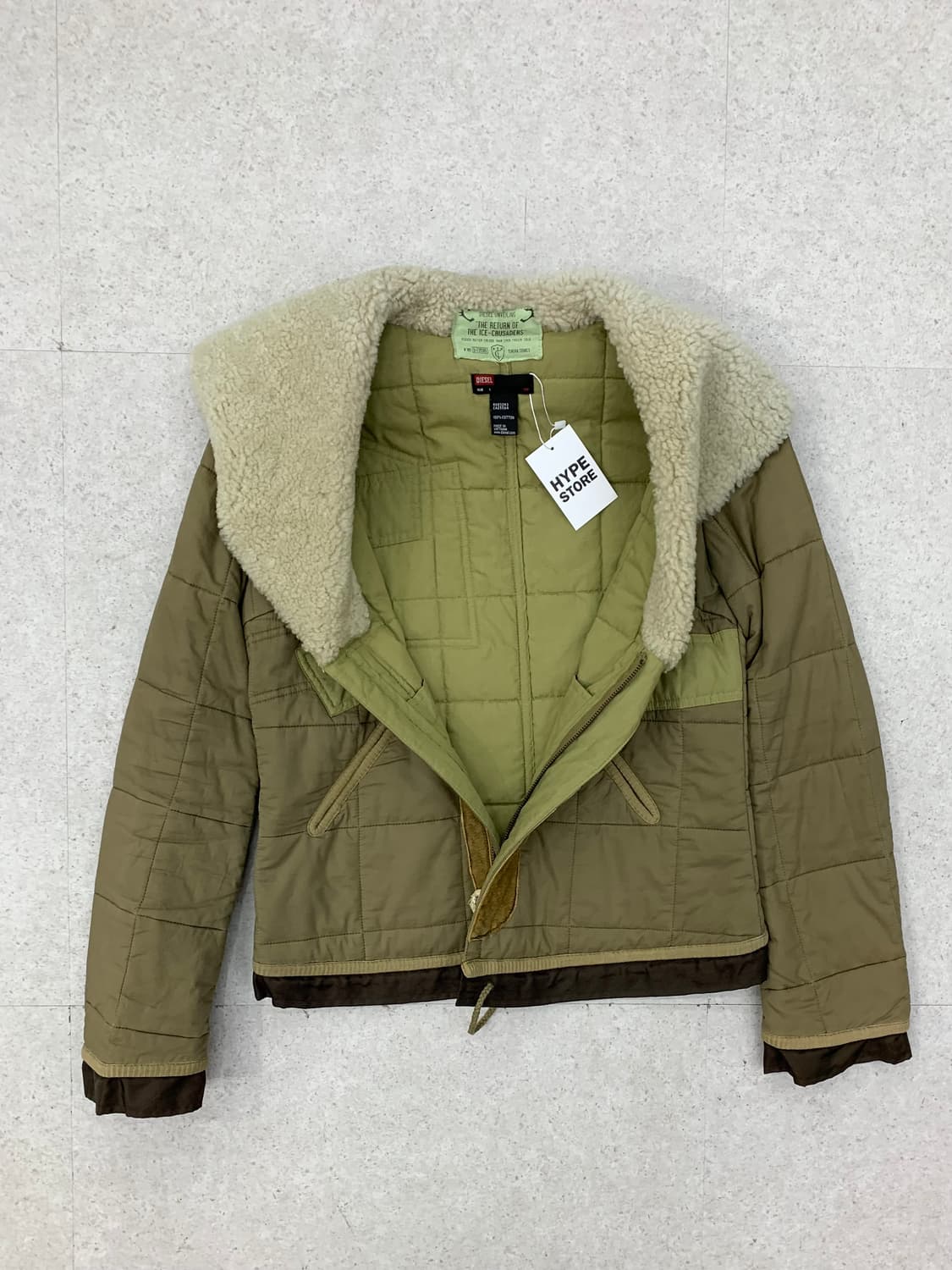 Diesel 디젤 퀼팅자켓 상품이미지3