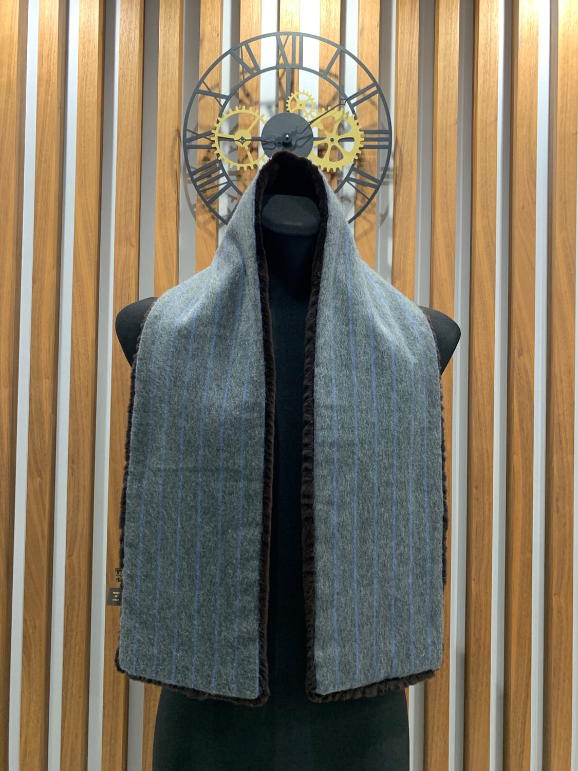 로로 피아나 더블 사이드 스카프(밍크 퍼/캐시미어)-해외발송 상품이미지3