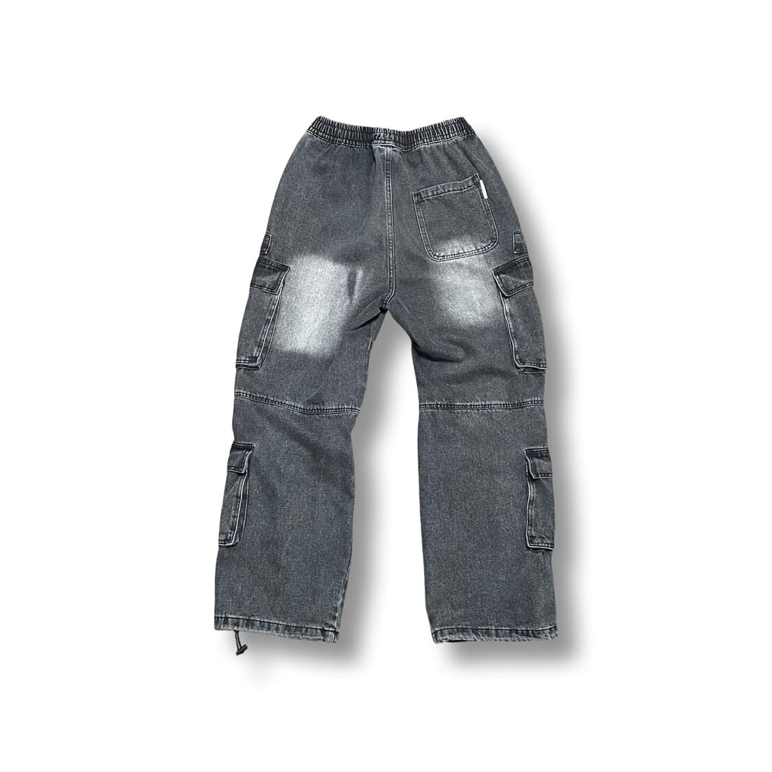 [28] 더블제이디 워싱 블랙 카고 조거 팬츠 상품이미지3