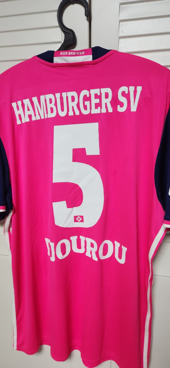 XL 16-17 함부르크 어웨이 No.5 요안 주루 아디다스 유니폼 반팔 상품이미지4