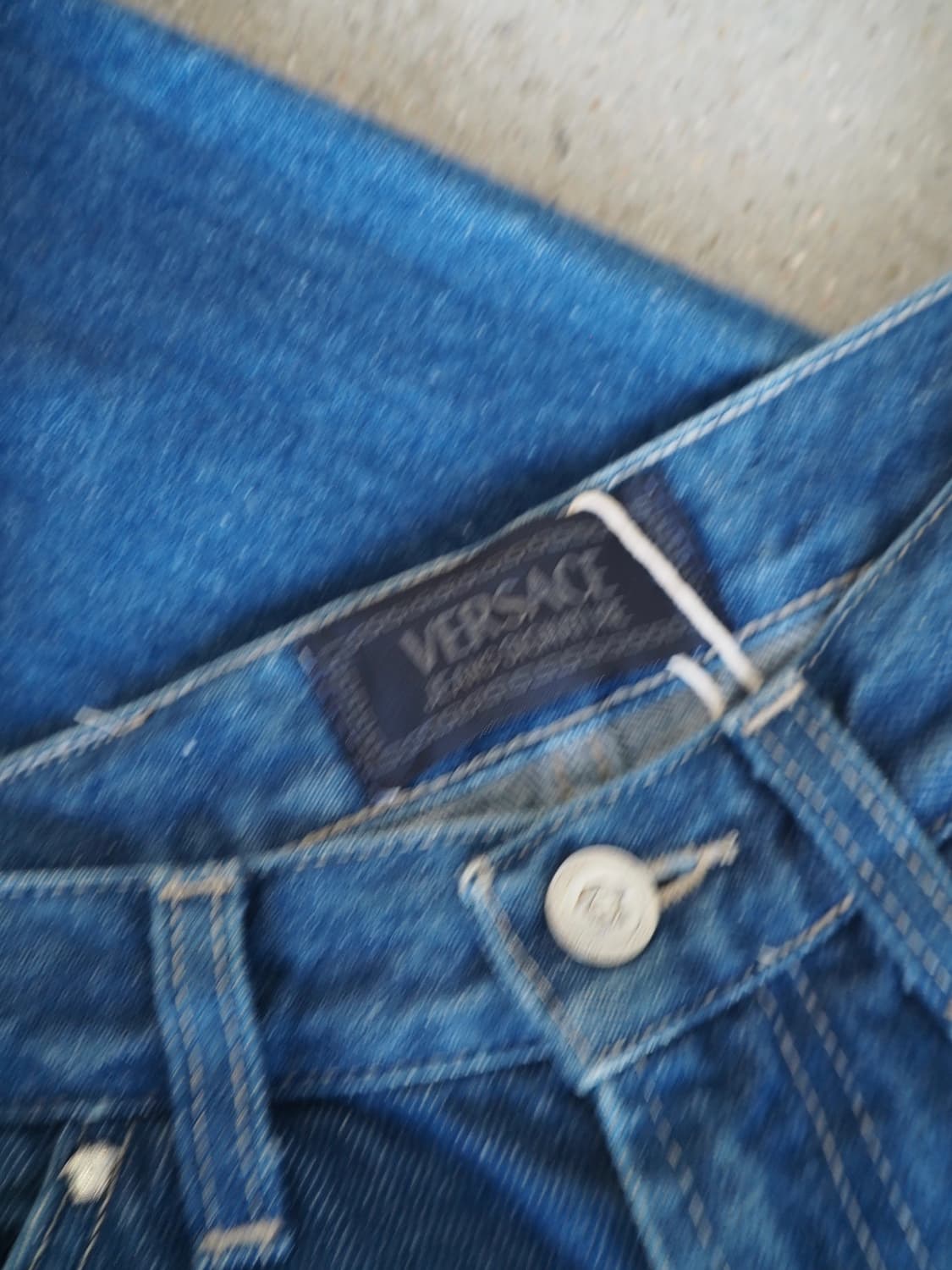 1990's VERSACE JEANS COUTURE denim pants 상품이미지6