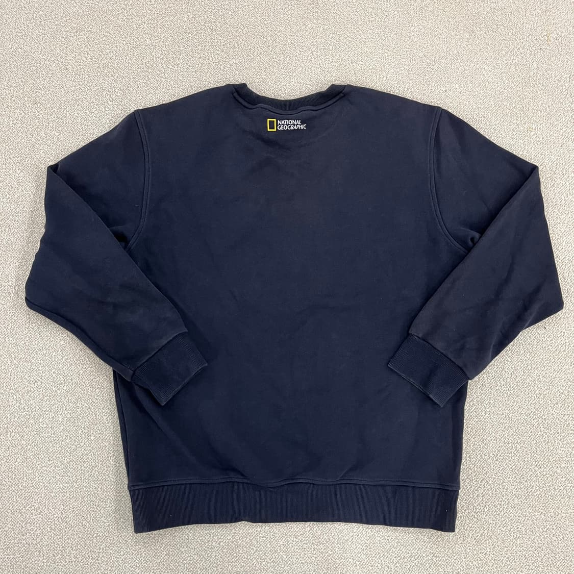 XXL 내셔널지오그래픽 네이비 맨투맨 0130M1 상품이미지4