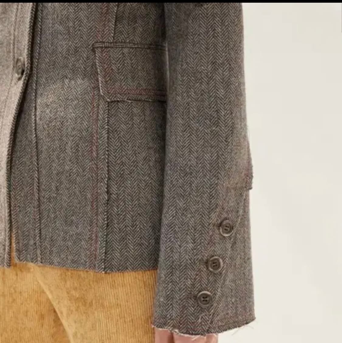 지젤 착용 앤더슨벨  오픈숄더 자켓 희귀매물 상품이미지4