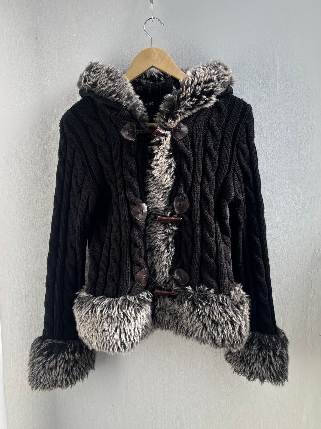 Japanese Vintage Knit Cardigan Jacket 상품이미지4