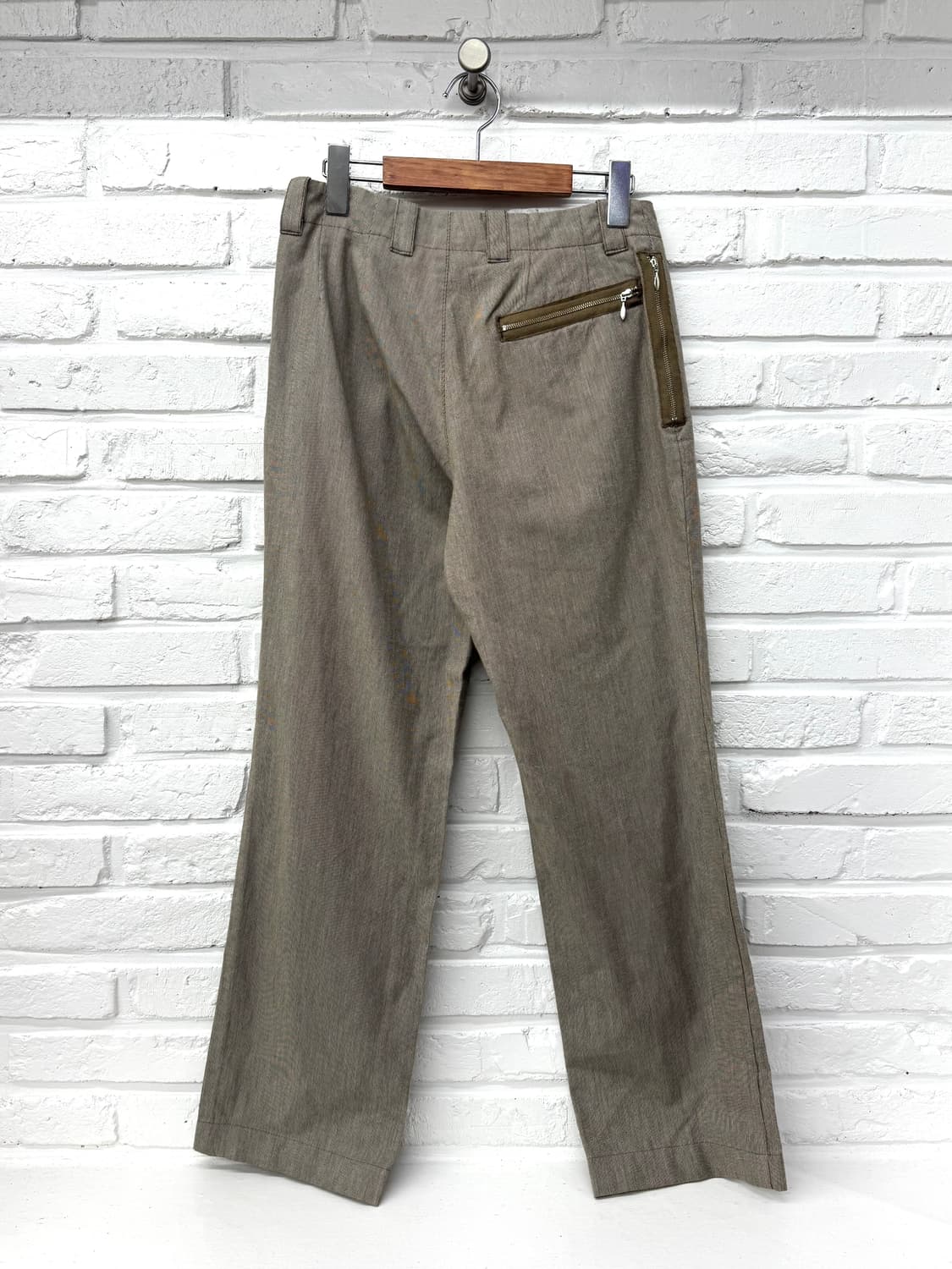 Vetements de travail 브라운 체크 슬랙스 상품이미지3